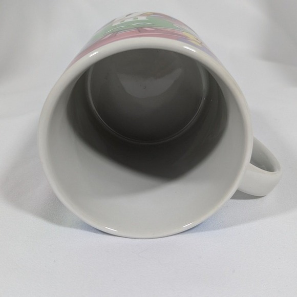 Mars M&M Candy Easter Coffee Mug by Galerie Green Red Yellow Blue - Picture 7 of 7